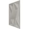 Ekena Millwork 19 5/8in. W x 19 5/8in. H Marquise EnduraWall Decorative 3D Wall Panel Covers 2.67 Sq. Ft. WP20X20MQGLN - alternate 5